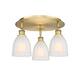Option Brushed Brass / White