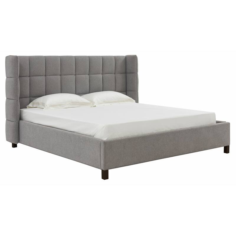 SAFAVIEH Couture Emerson Grid Tufted Bed