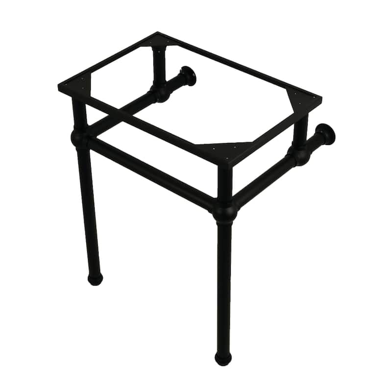 Kingston Brass Templeton Brass Console Sink Legs - Matte Black