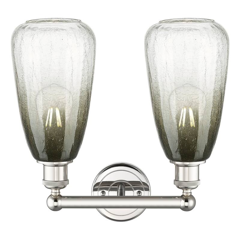Innovations Lighting Endless Possibilities Edison - Brookhaven Almond - 2 Light 15" Bath Vanity Light