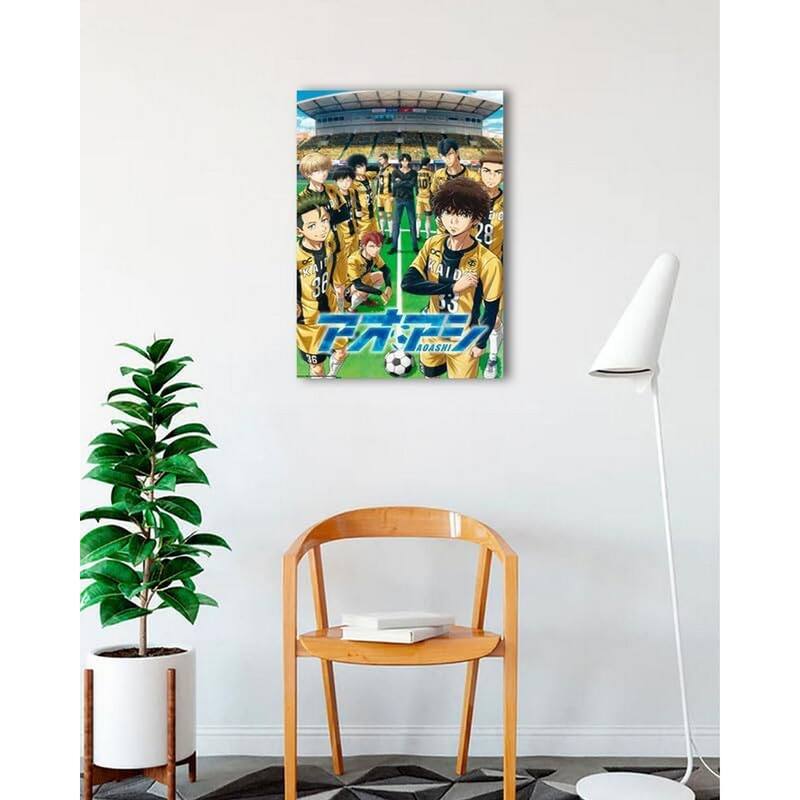 Ao Ashi Esperion FC Art Poster - 24 x 36 Inch