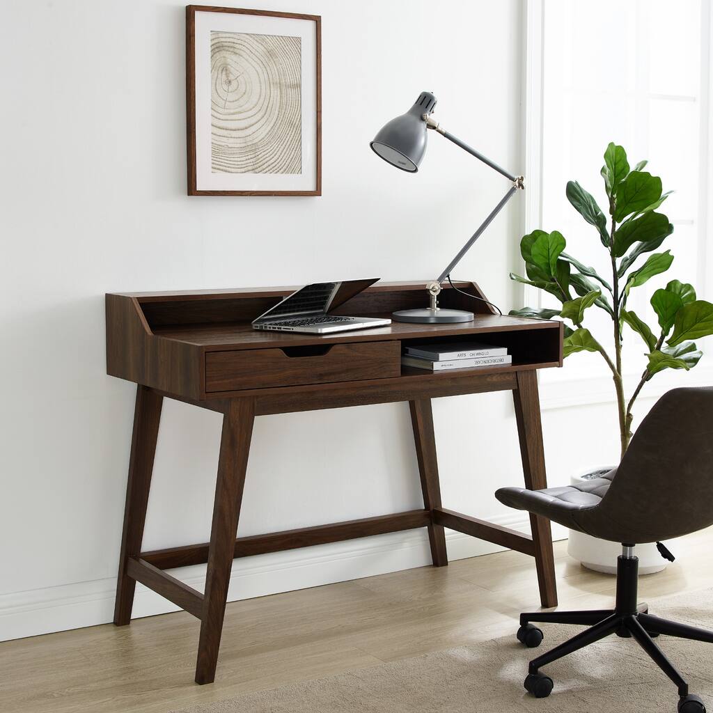 Walker Edison 44-inch 1-Drawer Computer Desk - Overstock - 34533006
