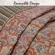 preview thumbnail 3 of 1, Copper Grove Chiddingfold Spice Paisley 3-piece Quilt Bedding Set