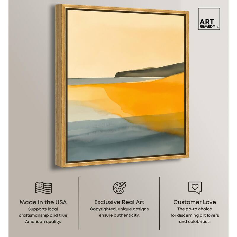 Glistening Beach Dreams I Canvas by Art Remedy