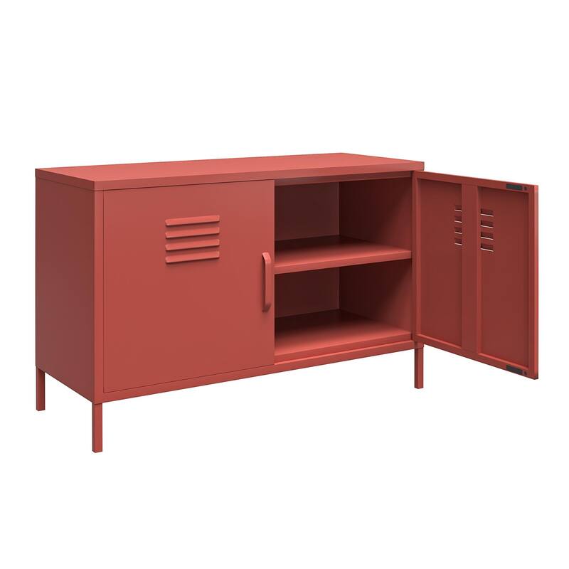 Systembuild Evolution Bonanza 2 Door Metal Locker Accent Cabinet