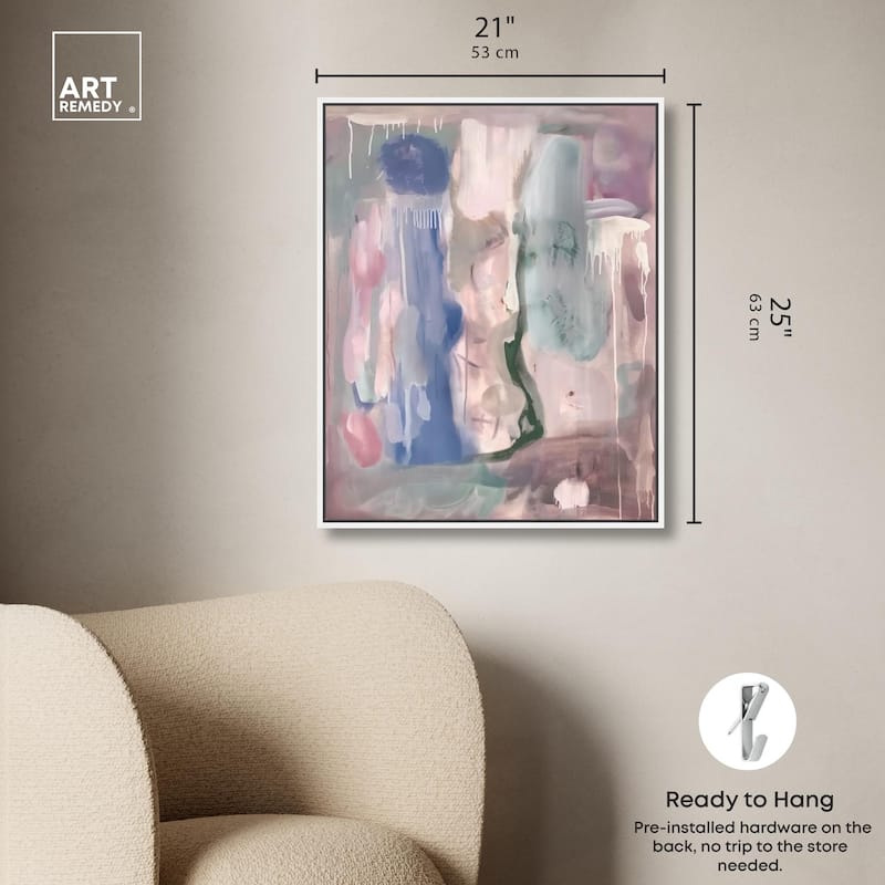 Silk and Satin II Canvas by Art Remedy