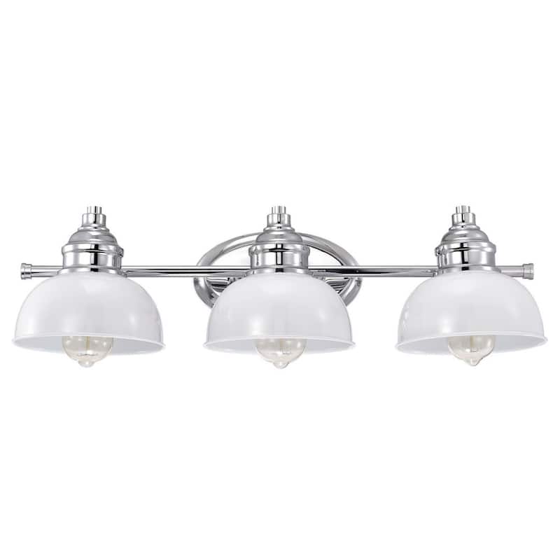 Barberal 3 Light Farmhouse Bathroom Vanity Wall Light
