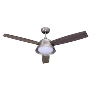 Good Housekeeping 52" Barnlight Indoor 3-Blade Ceiling Fan with Remote Control