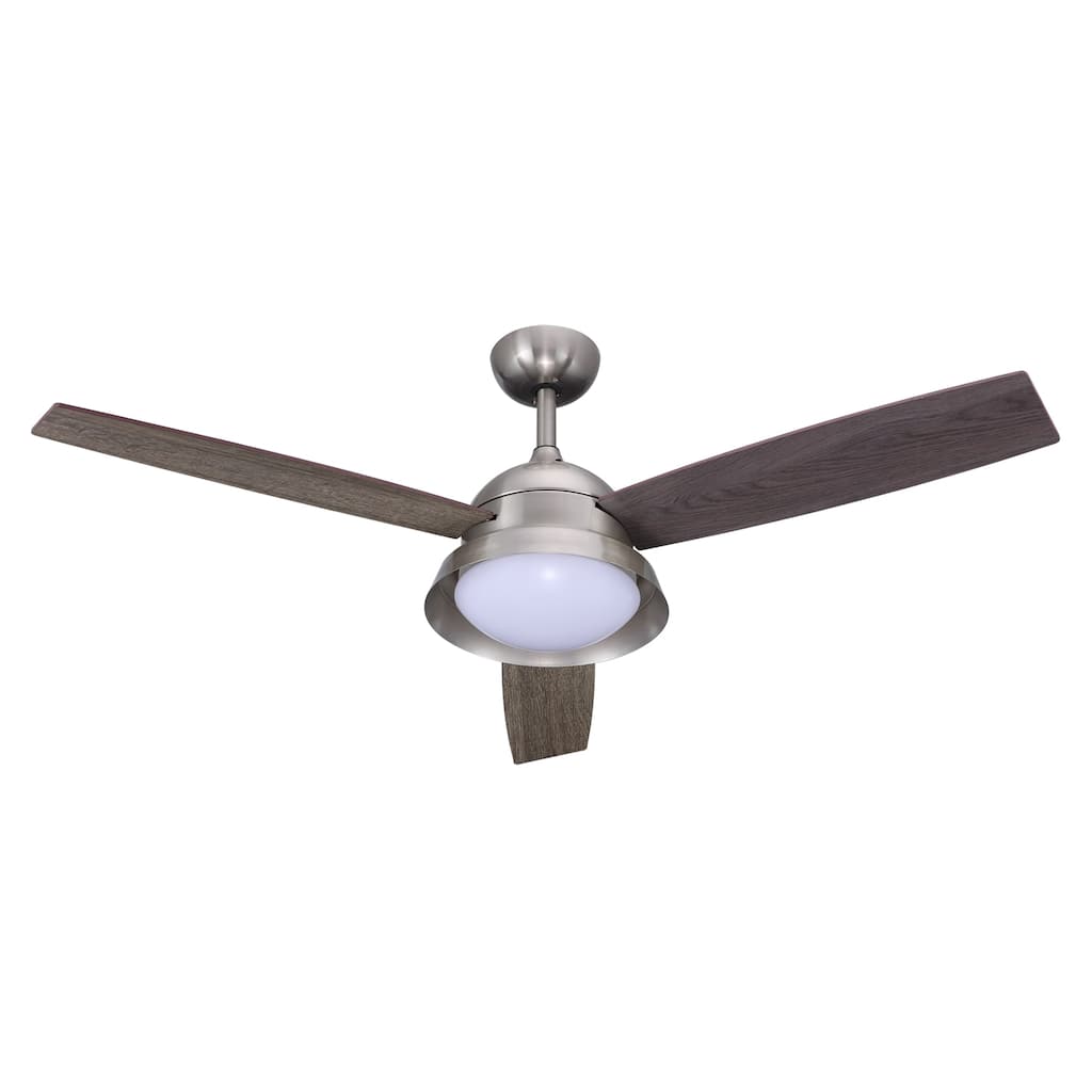 Good Housekeeping 52" Barnlight Indoor 3-Blade Ceiling Fan with Remote Control