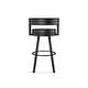 preview thumbnail 8 of 102, Amisco Browser Swivel Bar Stool