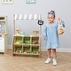 preview thumbnail 1 of 8, Teamson Kids - Little Helper Market Play Stand Play Kitchen - 26.5" L x 11.65" W x 39.41" H