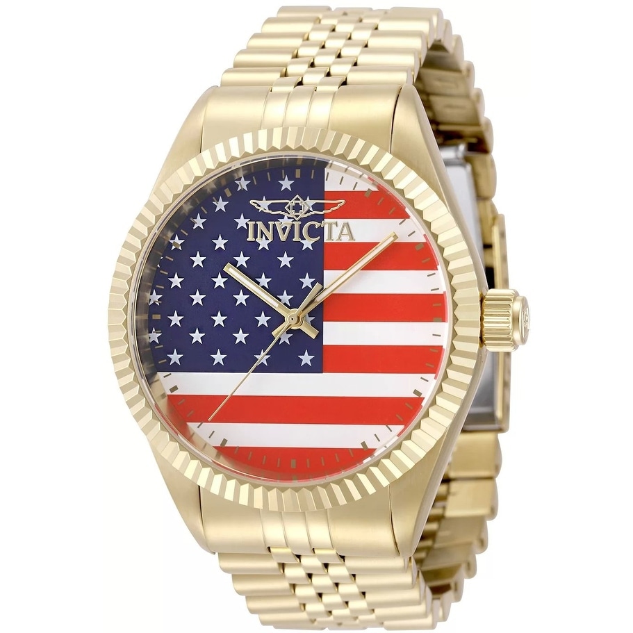 Invicta Men's 50422 Specialty Quartz PC21S Red, White, Blue Dial Watch
