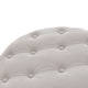 preview thumbnail 8 of 10, Round Ottoman Living Room Footstool without Storage