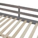 preview thumbnail 11 of 15, Stylish and Multifunctional Design Wood Loft Bed with Maximized space, U-shaped Desk, Full Size, Brown