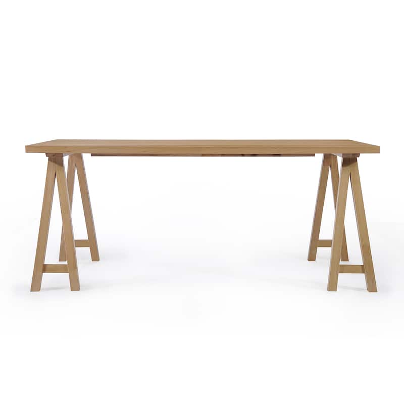 Sabine Rectangle Wood Farmhouse Dining Table by Christopher Knight Home
