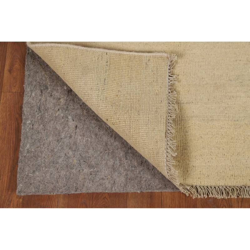 Oriental Gabbeh Foyer Rug Hand-Knotted Contemporary Wool Carpet - 2'8"x 4'11"