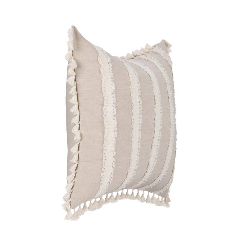 Villa by Classic Home Edisto Linen Blend Throw Pillow