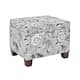 Option Grey Flora Fabric