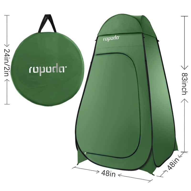 Portable Pop-Up Tent, Privacy Changing Room & Shower Shelter