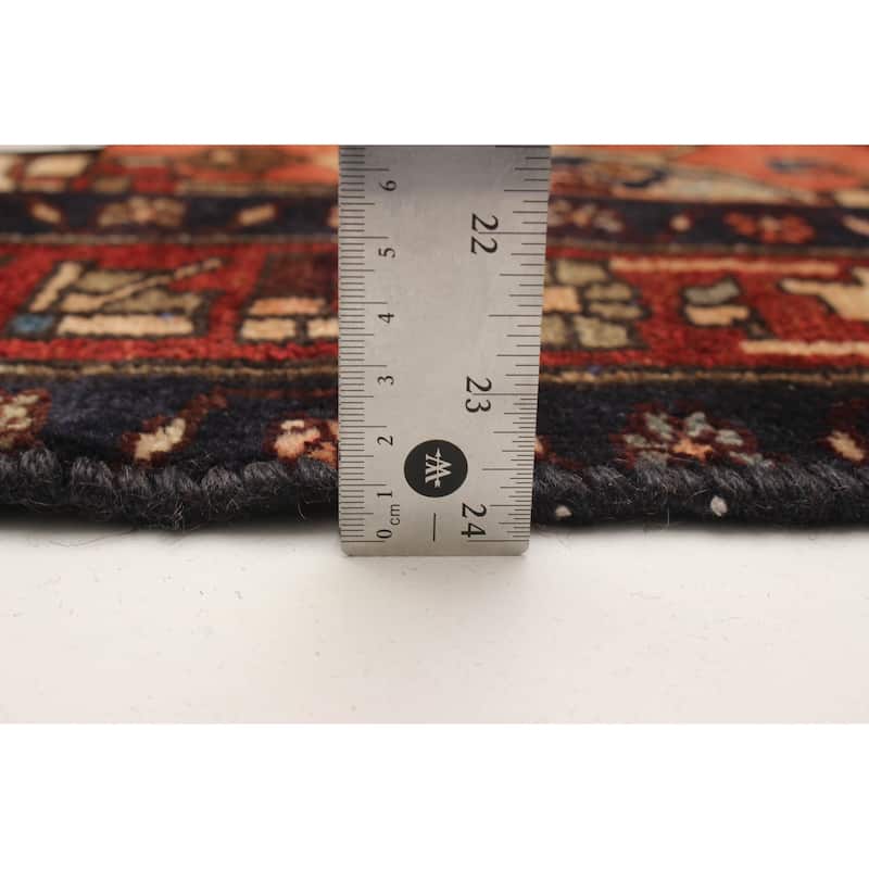 ECARPETGALLERY Hand-knotted Andelz Copper Wool Rug - 3'7 x 9'6