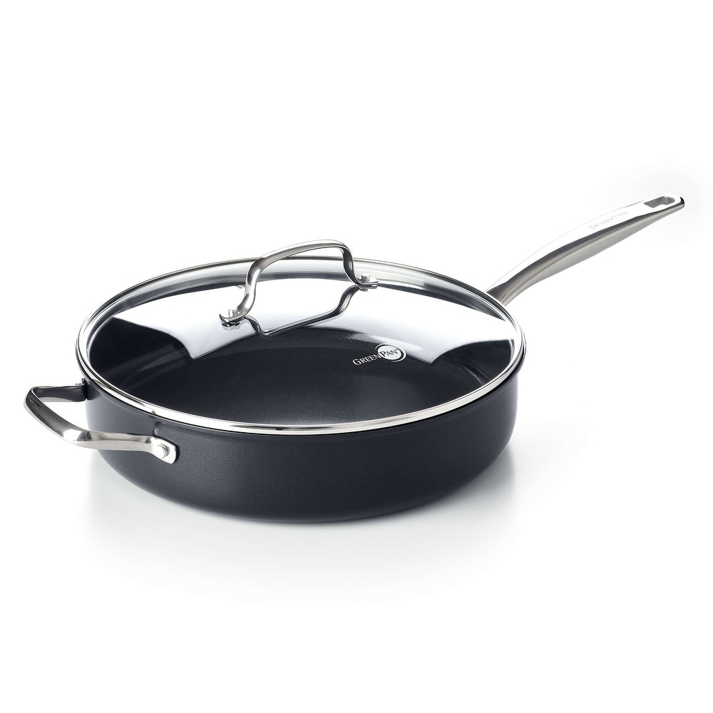 Saute Braiser saucepan, cast iron, 24cm/2,4L, Black - Staub