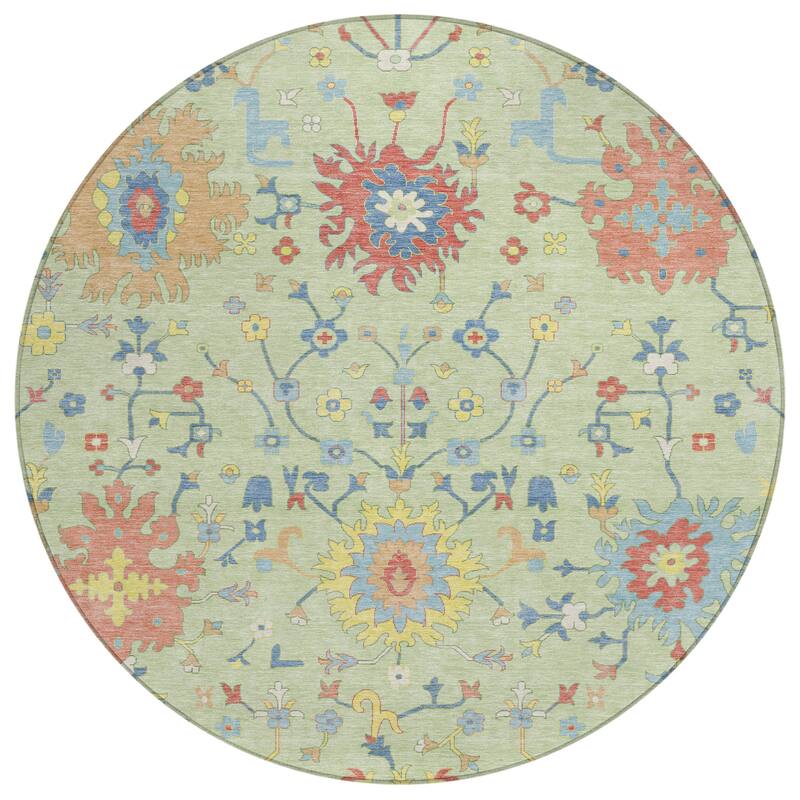 Machine Washable Indoor/ Outdoor Global Dillon Chantille Rug