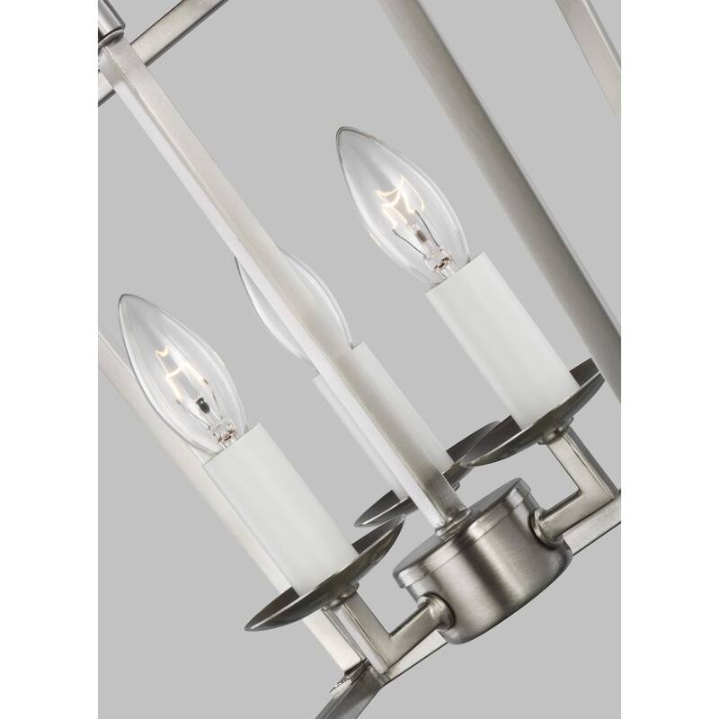 Bellevue Moselle 3 Light 10" Wide Taper Candle Mini Pendant