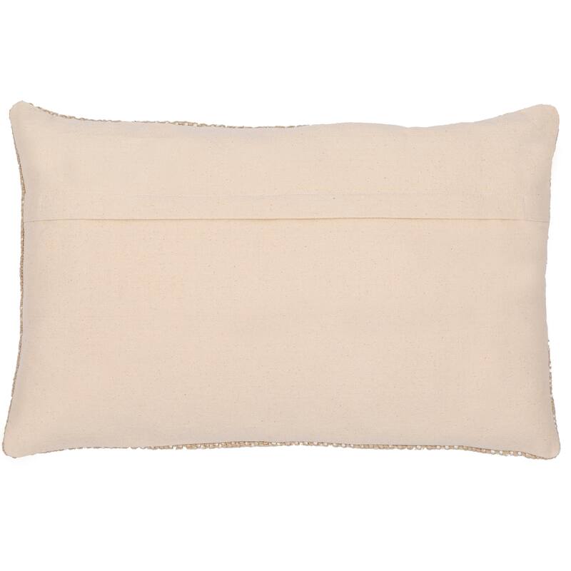 Hillan Simple Mixed Fabrics Woven Throw Pillow