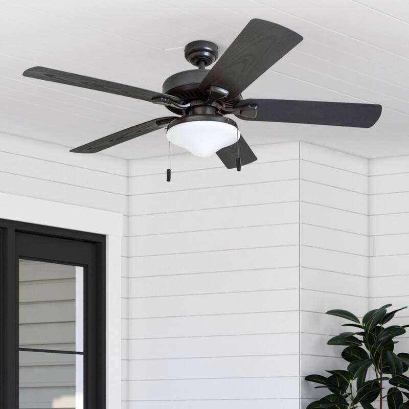 52" Honeywell Belmar Wet Rated Indoor/Outdoor Ceiling Fan, No Light