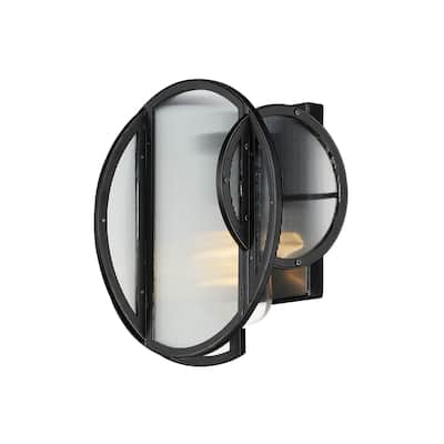 Studio M SM21321 Crux 10" Tall LED Outdoor Wall Sconce with Clear,