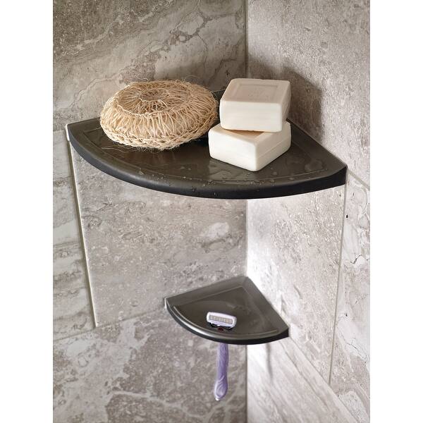 Shop Daltile Ba670 5 1 4 Wide Corner Shelf From The Bath