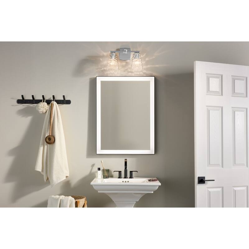 Kichler 55215WTR Marant 2 Light 14" Wide Vanity Light with Clear Water