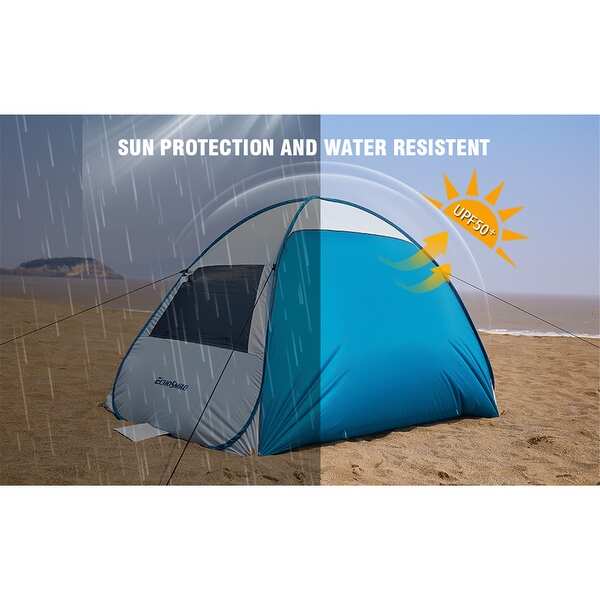 EchoSmile 4-Person Nylon Dome Tent - On Sale - Bed Bath & Beyond