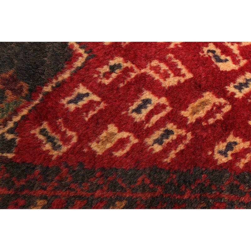 ECARPETGALLERY Hand-knotted Teimani Dark Grey Wool Rug - 2'11 x 4'0