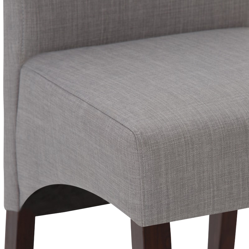 WYNDENHALL Franklin Transitional Deluxe Parson Dining Chair (Set of 2) - 17.7"w x 19.7"d x 40.2"h