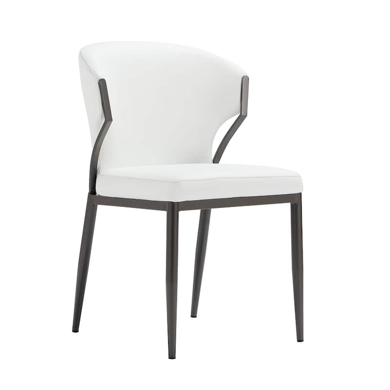 Manhattan Comfort Kirsten Camel Leatherette Dining Chair