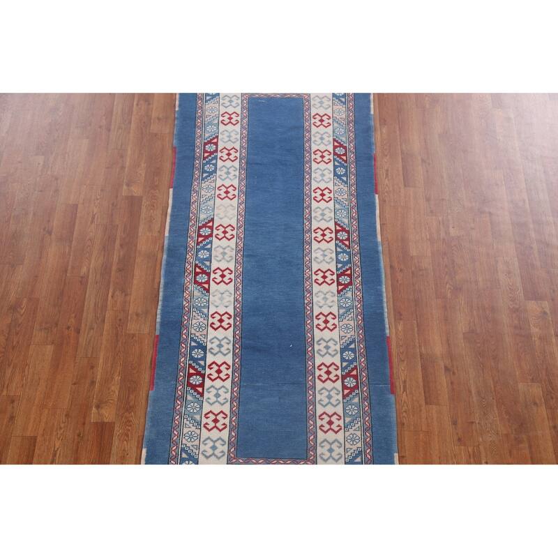 Traditional Oushak Turkish Oriental Runner Rug Handmade Wool Carpet - 2'10" x 8'0"