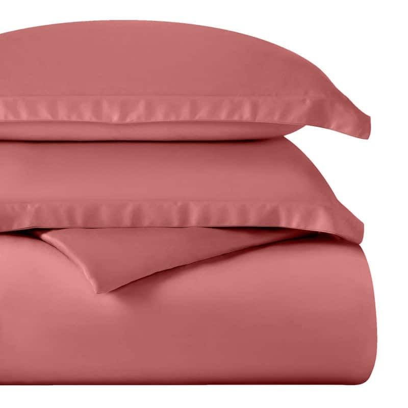 Superior Egyptian Cotton 400 Thread Count Solid Duvet Cover Set