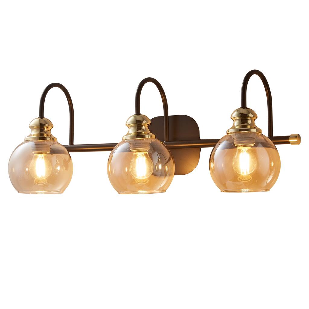 Vanity lamp bathroom lamp mirror lighting matte black