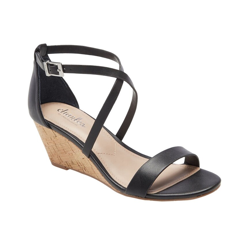 charles by charles david black wedges