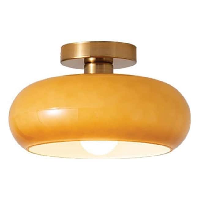 10.6inch ceiling light orange hallway light iron restaurant light