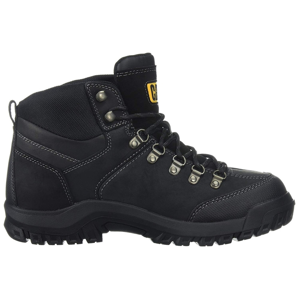caterpillar men's threshold waterproof steel toe industrial boot