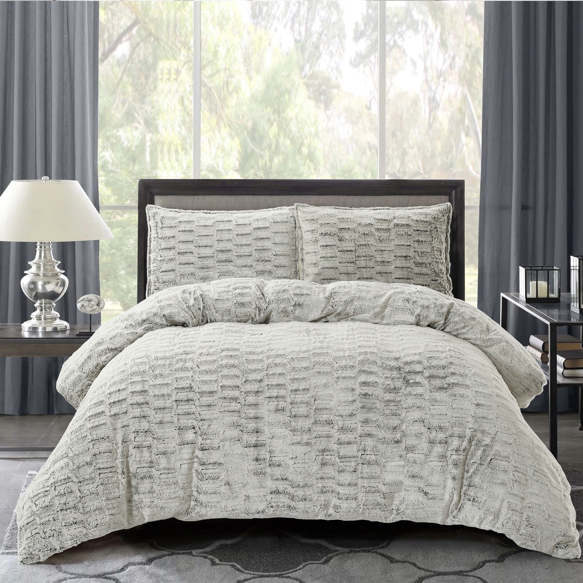 FauxFur Duvet Cover Set