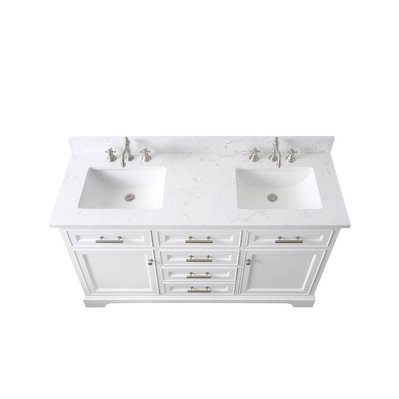 Sudio Design Thompson 60" Double Bathroom Vanity