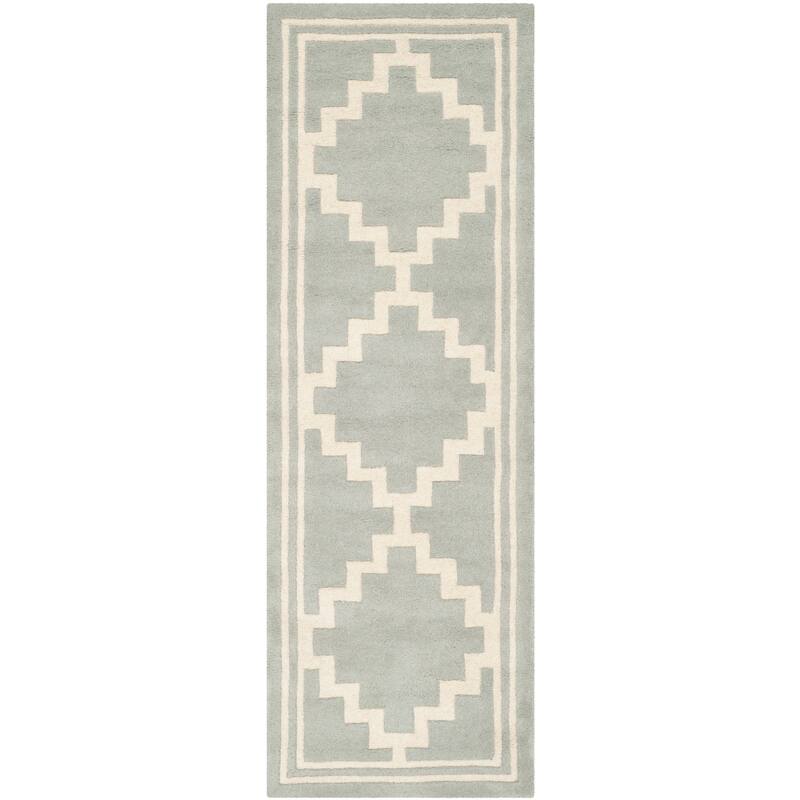 SAFAVIEH Handmade Chatham Doriane Modern Wool Rug