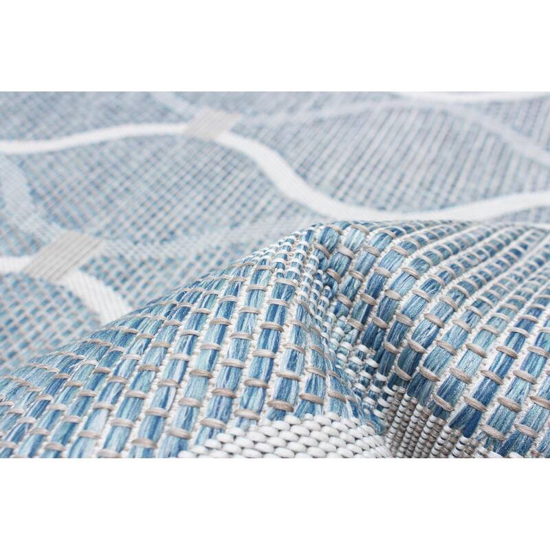 ECARPETGALLERY Veranda Abstract Indoor/ Outdoor Rug