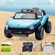 preview thumbnail 21 of 26, 12V Licensed Volkswagen Beetle Ride-On Car for Kids with Remote Control, Battery Powered Electric Vehicle Toy