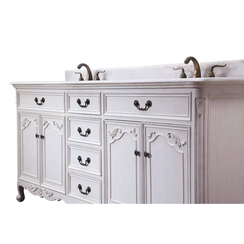 72" Double Bathroom Vanity Sink