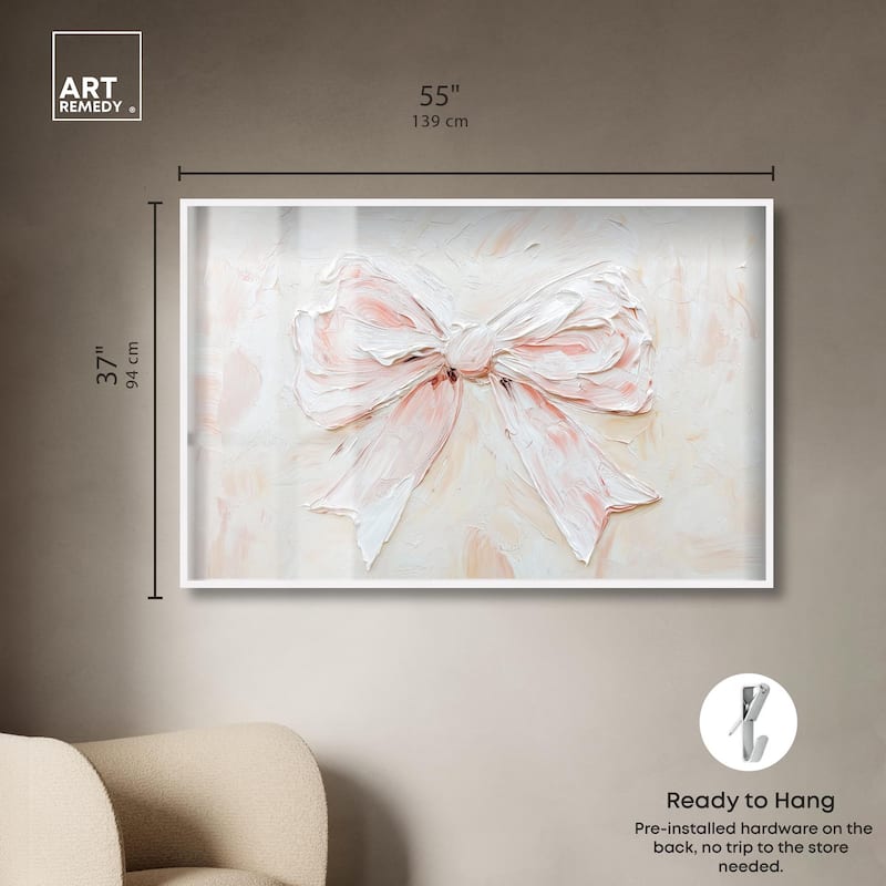 Relief Ribbons Shadowbox by Art Remedy