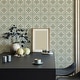 preview thumbnail 3 of 2, Transform Large Tile Green Peel & Stick Wallpaper